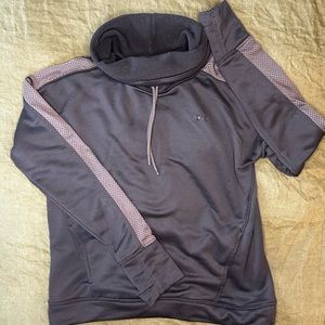 Women’s Adidas cowl neck sweater.